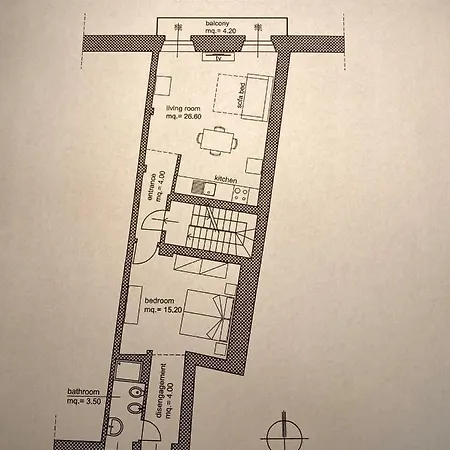 アパート Casa Roveglia